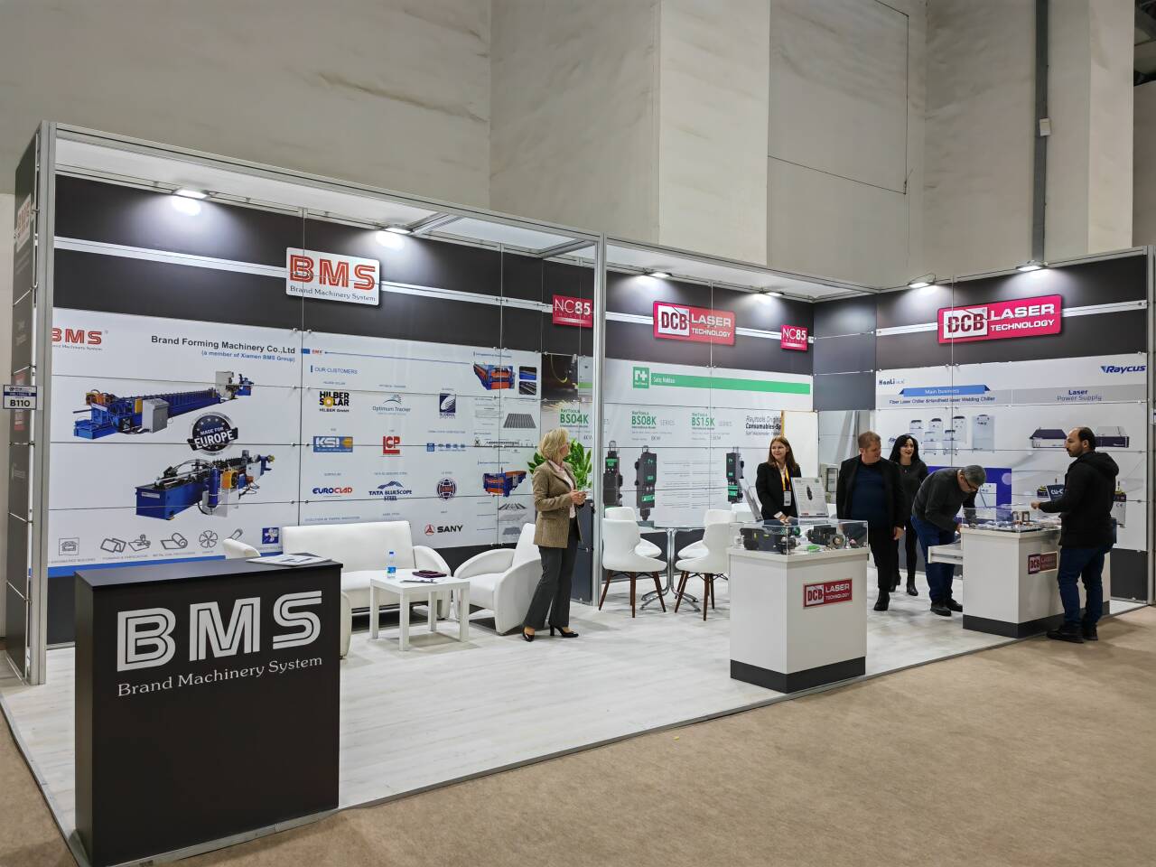 BMS participó en la mayor exposición turca de tecnologías de producción industrial, IMATECH 2024